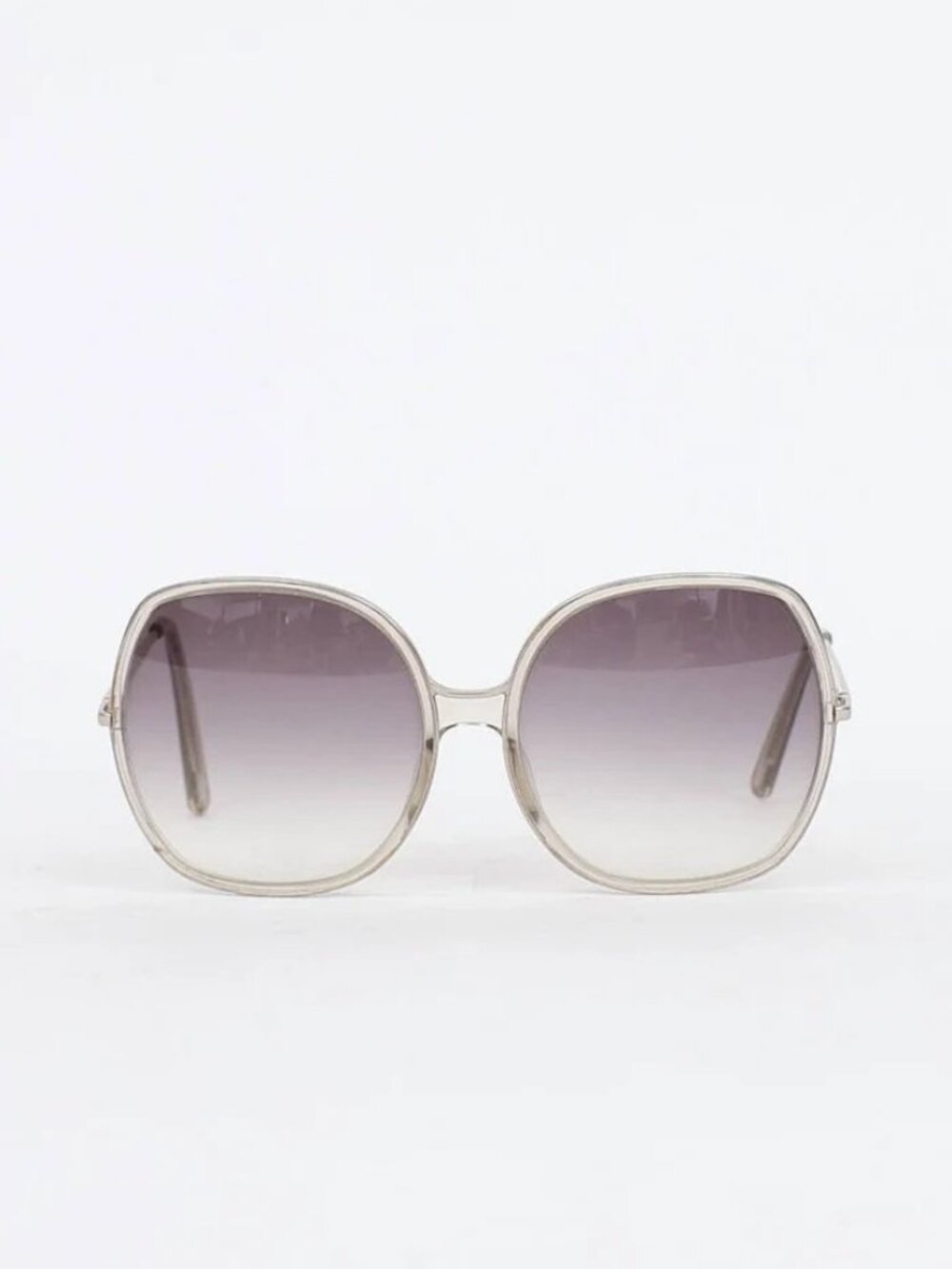 Chloé Oversized Circular Sunglasses, made in Italy, Collector’s Piece